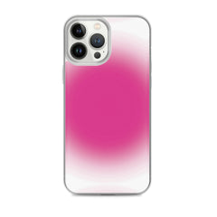 Pink Aura Clear Case