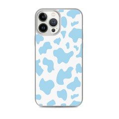 Blue Moo Moo Clear Case