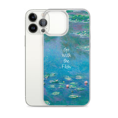 Go With The Flow Clear Case