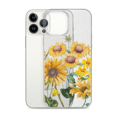 Sunflower Clear Case