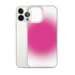 Pink Aura Clear Case