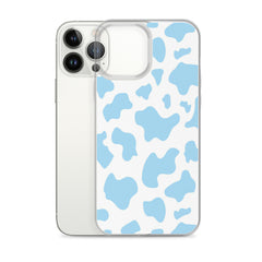 Blue Moo Moo Clear Case