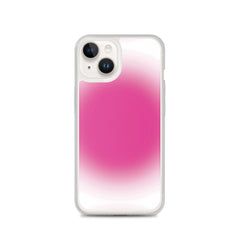 Pink Aura Clear Case