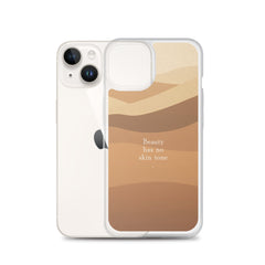 Beauty's Skin Tone Clear Case