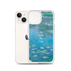 Go With The Flow Clear Case