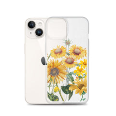 Sunflower Clear Case