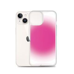 Pink Aura Clear Case