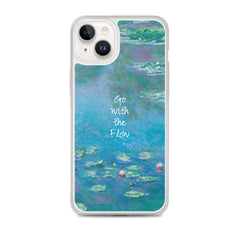 Go With The Flow Clear Case