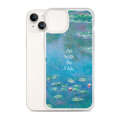 Go With The Flow Clear Case