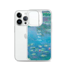 Go With The Flow Clear Case