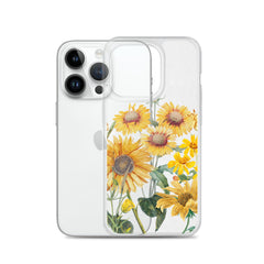 Sunflower Clear Case