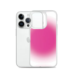 Pink Aura Clear Case