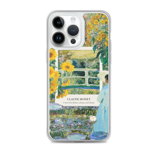 Caude Monet Clear Case