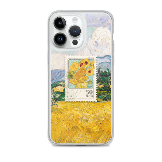 Postage Gogh Clear Case