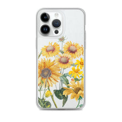 Sunflower Clear Case