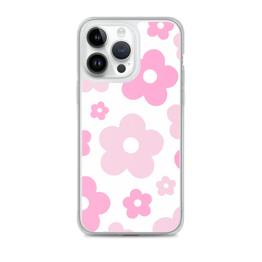 Pink Bloom Clear Case