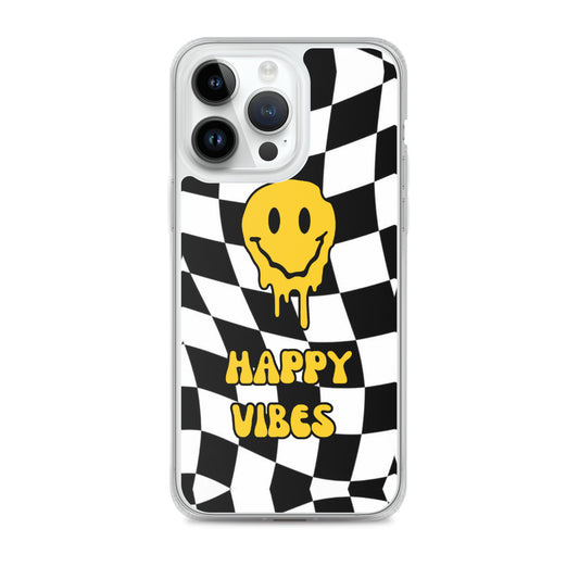 Happy Vibes Clear Case