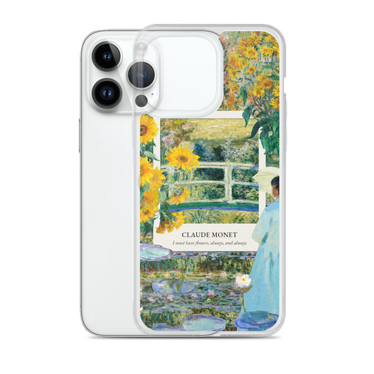 Caude Monet Clear Case