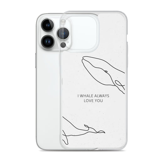 I Whale Clear Case