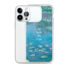 Go With The Flow Clear Case