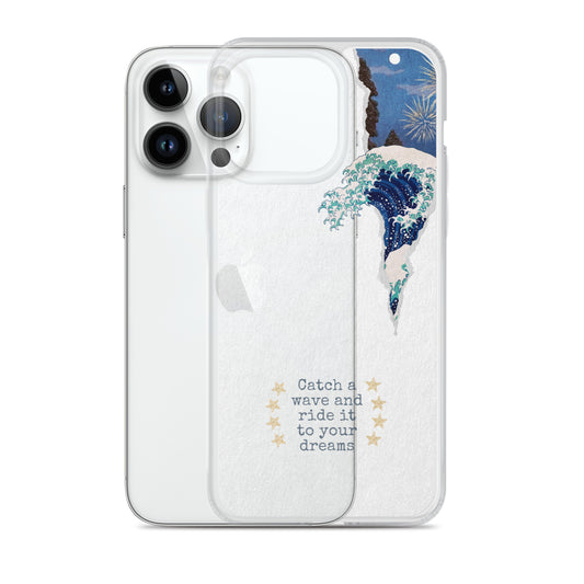 Catch A Wave Clear Case