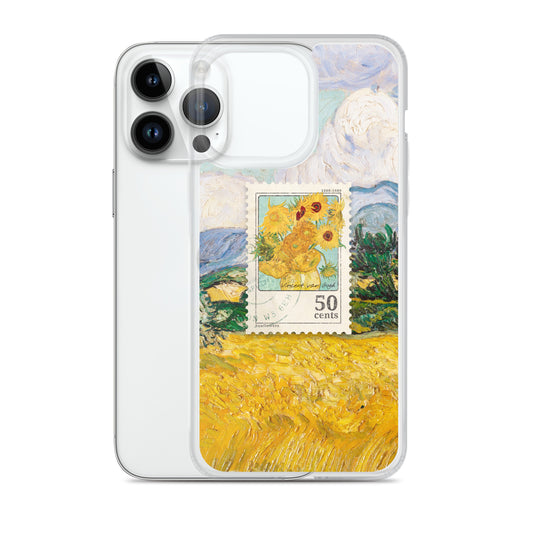 Postage Gogh Clear Case