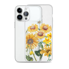 Sunflower Clear Case