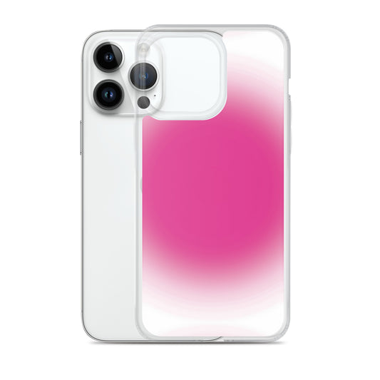 Pink Aura Clear Case