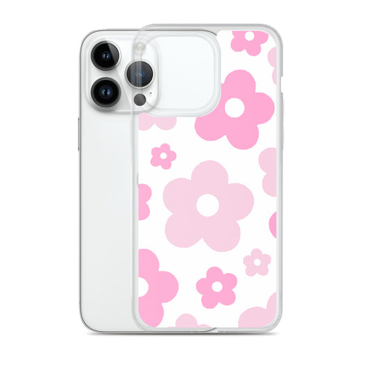 Pink Bloom Clear Case