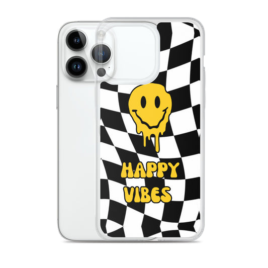 Happy Vibes Clear Case