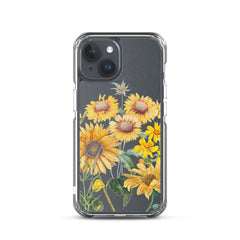 Sunflower Clear Case