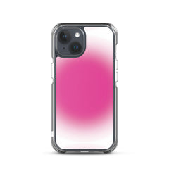 Pink Aura Clear Case