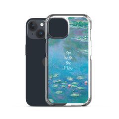 Go With The Flow Clear Case