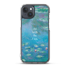 Go With The Flow Clear Case