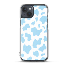 Blue Moo Moo Clear Case