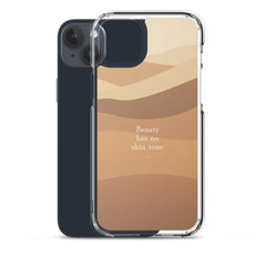 Beauty's Skin Tone Clear Case