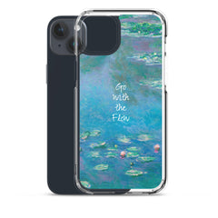 Go With The Flow Clear Case