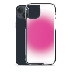 Pink Aura Clear Case