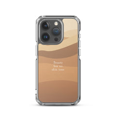 Beauty's Skin Tone Clear Case