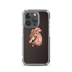 Galaxy Heart Clear Case