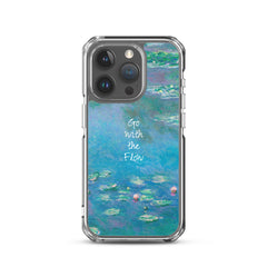 Go With The Flow Clear Case