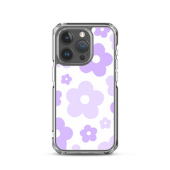 Purple Bloom 2.0 Clear Case