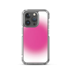 Pink Aura Clear Case