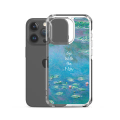 Go With The Flow Clear Case