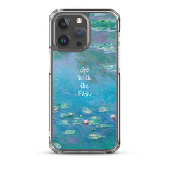 Go With The Flow Clear Case