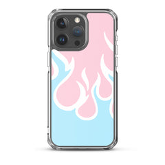 Inverted Flames Clear Case