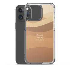 Beauty's Skin Tone Clear Case