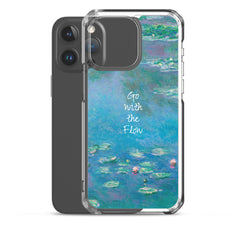 Go With The Flow Clear Case