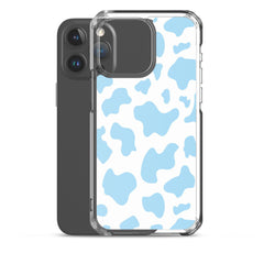 Blue Moo Moo Clear Case