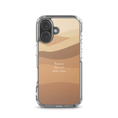 Beauty's Skin Tone Clear Case